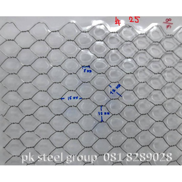 ลวดตาข่ายหกเหลี่ยม รุ่นชุบร้อน ชุป Galvanized กันสนิม (ปลาโลมา แดง ราคารวมแวท) ลวดตะแกรงกรงไก่ กรงนก ตะแกรงเหล็กล้อมไก่