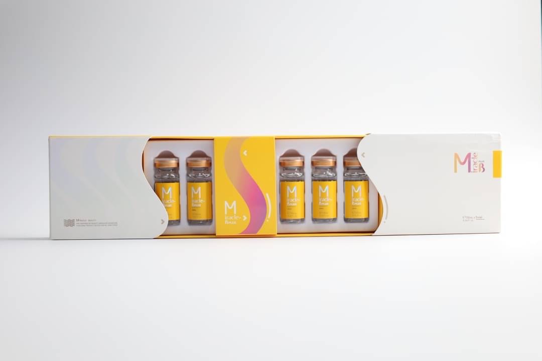 Miracle B Plus Fat Slimming Body เห็นผลลัพธ์เร็ว ไม่บวม ไม่ช้ำ 1 กล่อง 5 ขวด