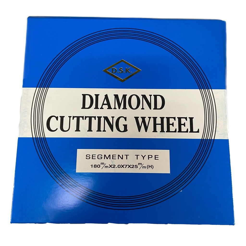 ใบเพชรตัดหินแกรนิต ขนาด 7" ใบตัดกระเบื้อง ปูน คอนกรีต