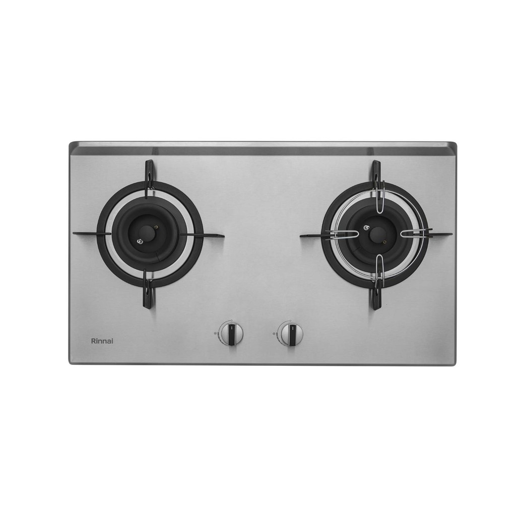 Rinnai เตาฝัง 2 หัวเตา สแตนเลส รุ่น RB-27HS ระบบเซฟตี้ รุ่นใหม่มาแทน รุ่น RB-712N-S (เลือกหัวปรับได้)
