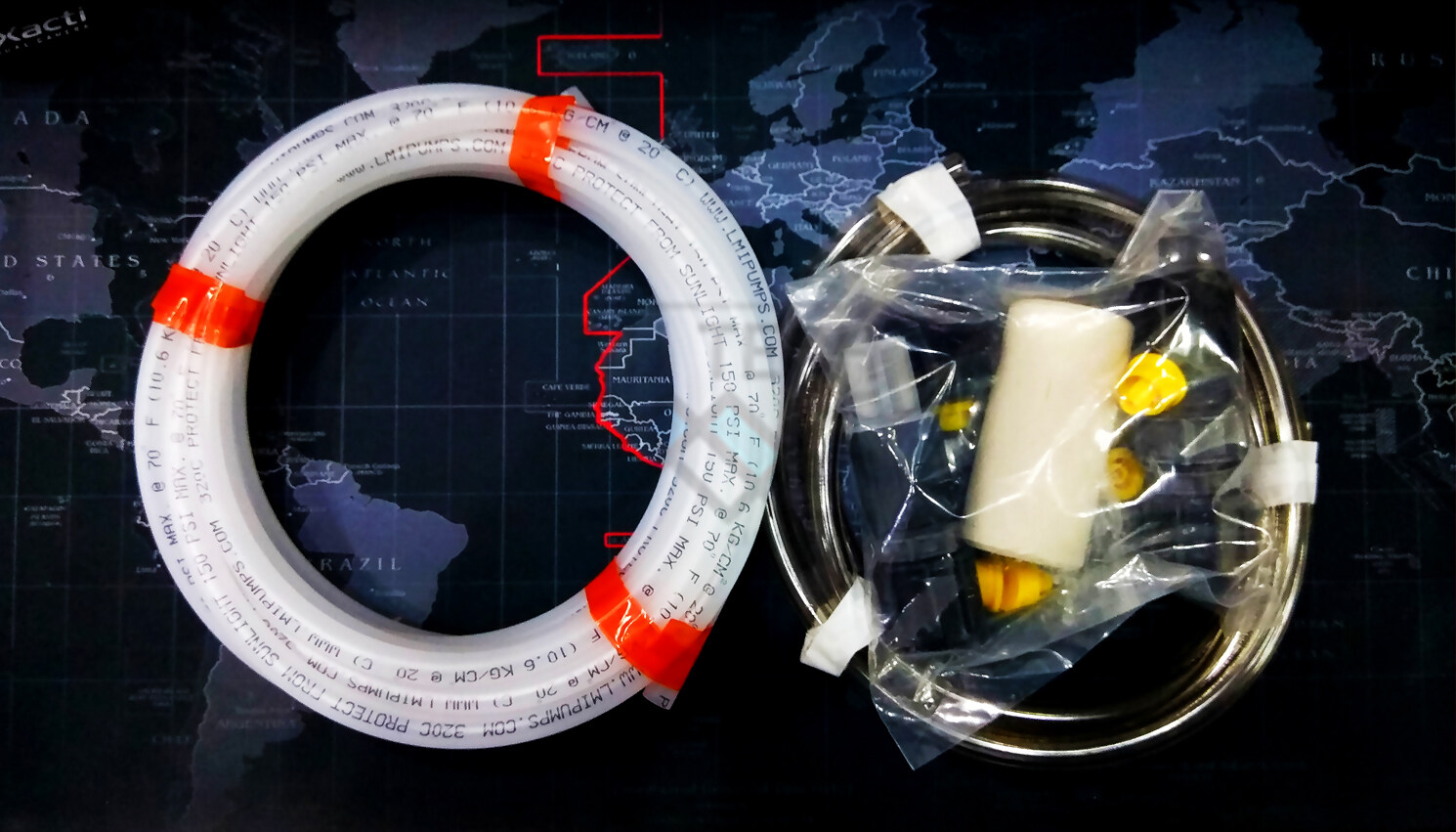 LMI milton roy ปั้มเคมี ปั๊มคลอรีน ปั๊มโดสคลอรีน รุ่น P+063-738NI Metering Pump ขนาด 7.6 LPH ลิตร/ชม. แรงดัน 3.4 บาร์ ส่งฟรีทั่วประเทศ