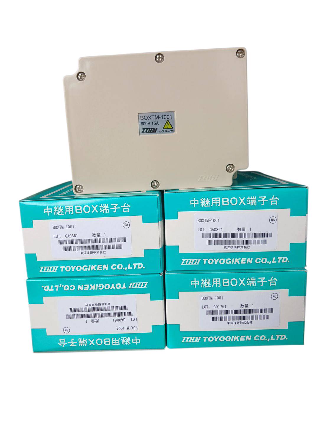 BOXTM-1001 "TOGI": กล่องเทอร์มินอลบล็อค 10P 15A 600V IP67 "ของแทร่"