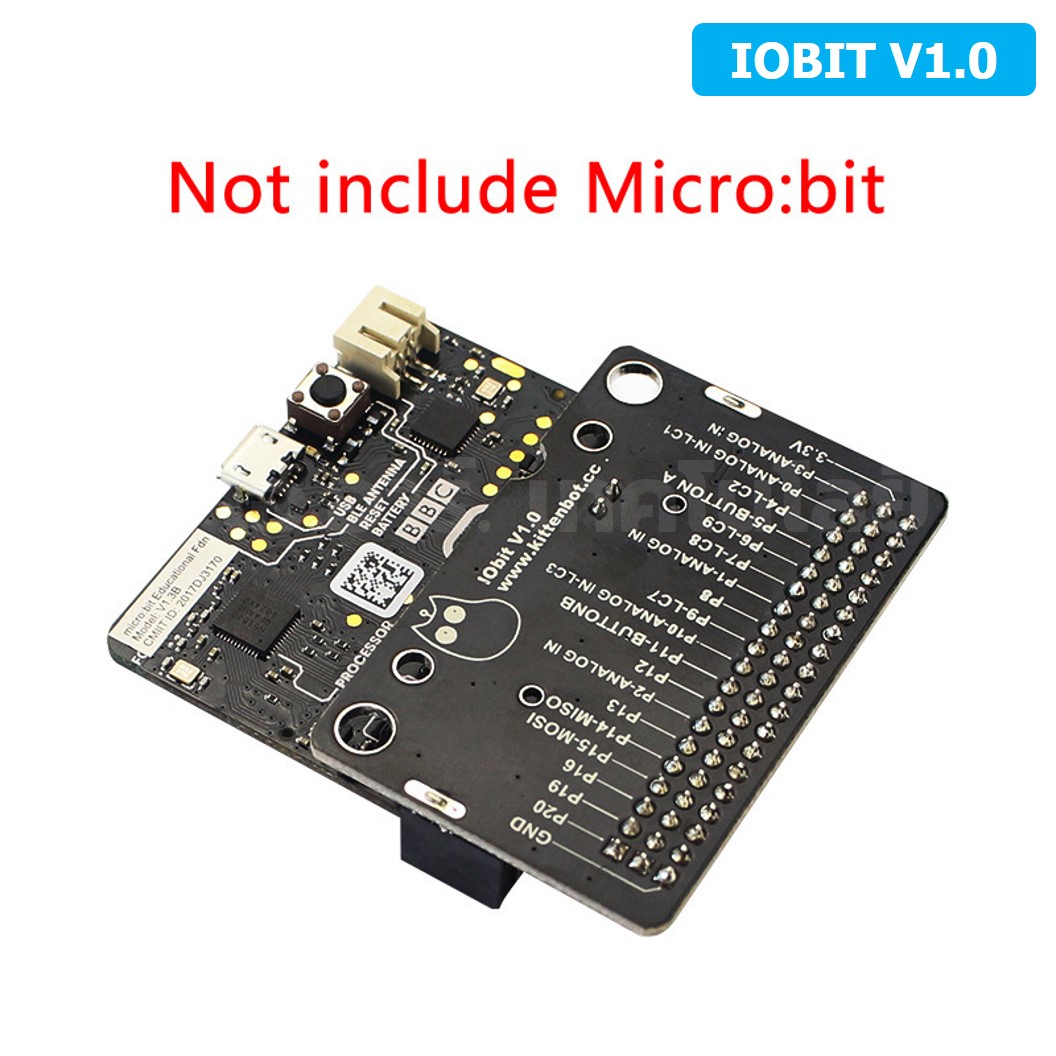 CB031 IOBIT V1.0 บอร์ดขยายขา ไมโครบิต บีบีซี Micro:bit BBC expansion board Microbit IOT