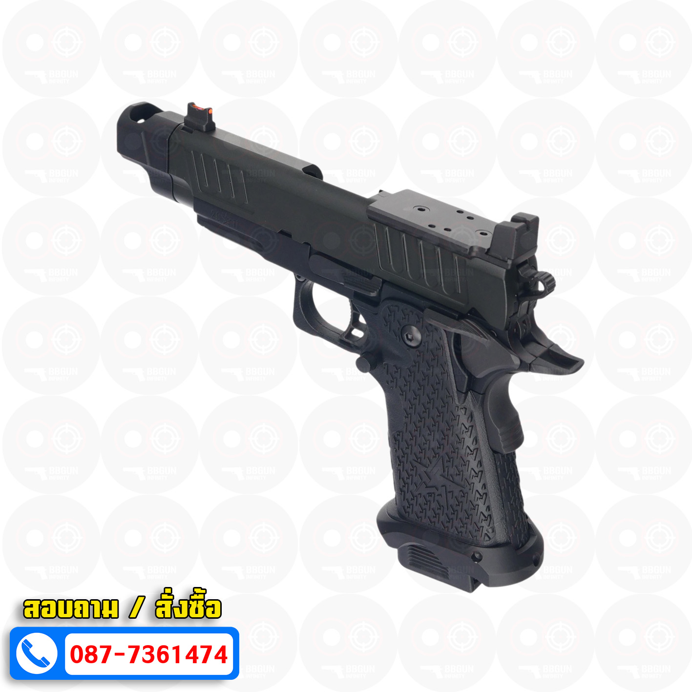 บีบีกันอัดแก๊ส ARMY R612-4 EMG Staccato C2 Comp 2011 VIP Grip BB GUN