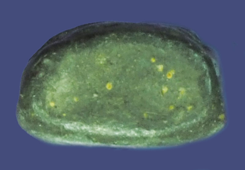 *39575 พระหล่อหลวงพ่อดำ วัดกุฏี ปราจีนบุรี เนื้อชินตะกั่ว เก่า 13