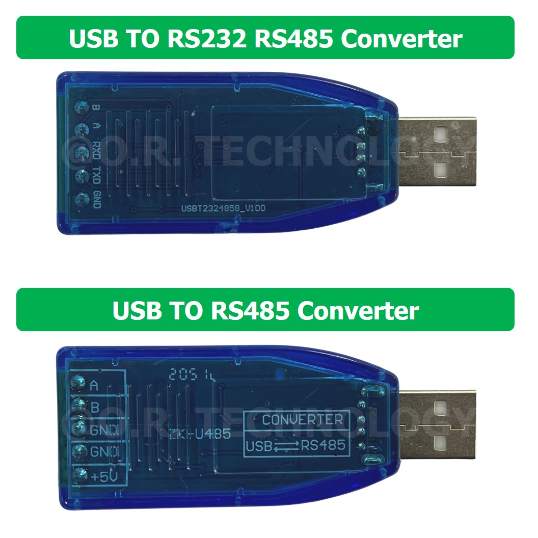 IB039 ตัวแปลง USB To RS232 RS485 Converter CH340 Isolated Industrial Grade USB to RS232 RS485 Communication Module 5V Serial Port Line Converter TVS Protection USB-RS232 RS485