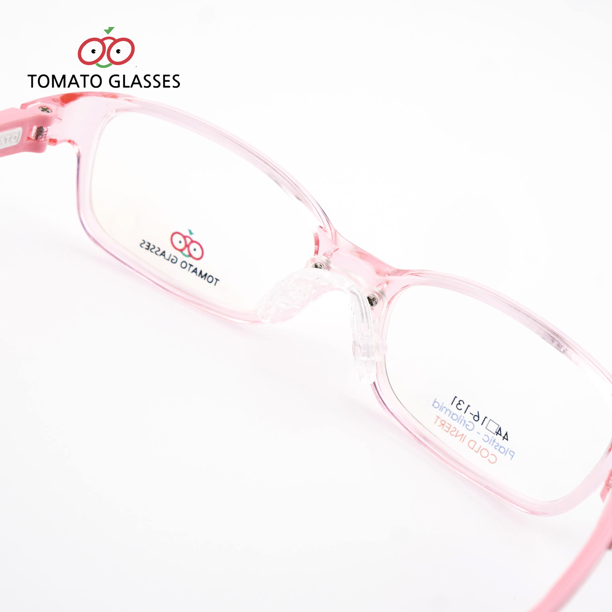 กรอบแว่นเด็ก Tomato Glasses รุ่น TKCC Pink size 44