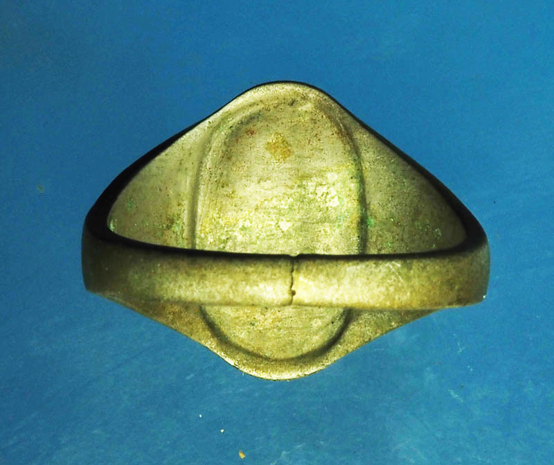 *28789 แหวนหลวงปู่หิน วัดหนองนา พัฒนานิคม จังหวัดลพบุรี ชุบนิเกิล 69