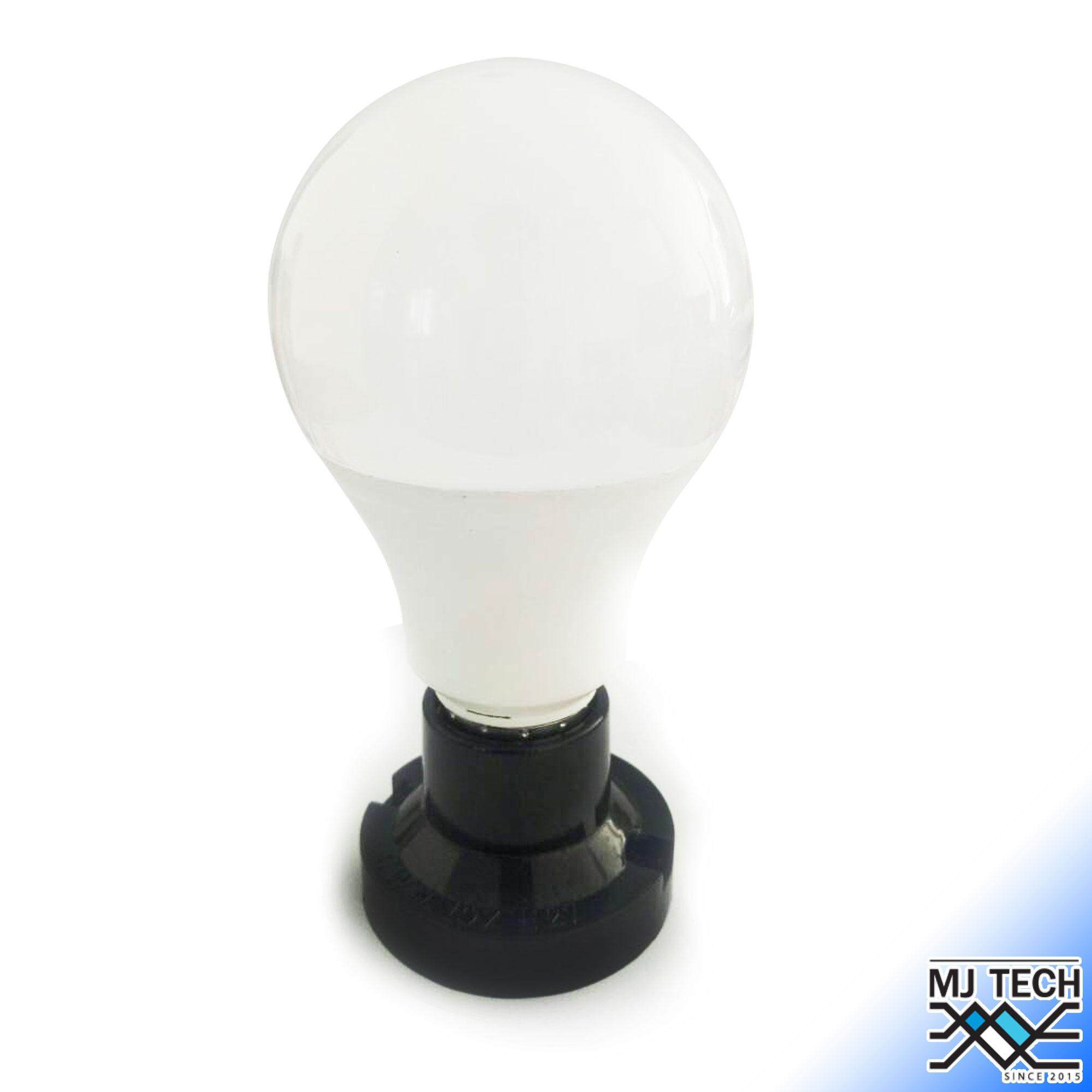 MJ-TECH ชุดหลอดแอลอีดี ประหยัดไฟ 12V12W E27 พร้อมขั้วหลอดไฟ (สุดคุ้มแบบแพ็คเกจ x1,x3,x6,x10,x12)