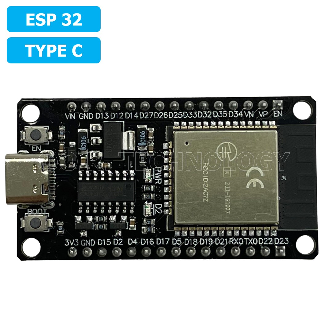 (1ชิ้น) NA709 บอร์ด ESP32 Type C NodeMCU Development Board CH9102X WiFi+Bluetooth Ultra-Low Power Consumption Dual Core