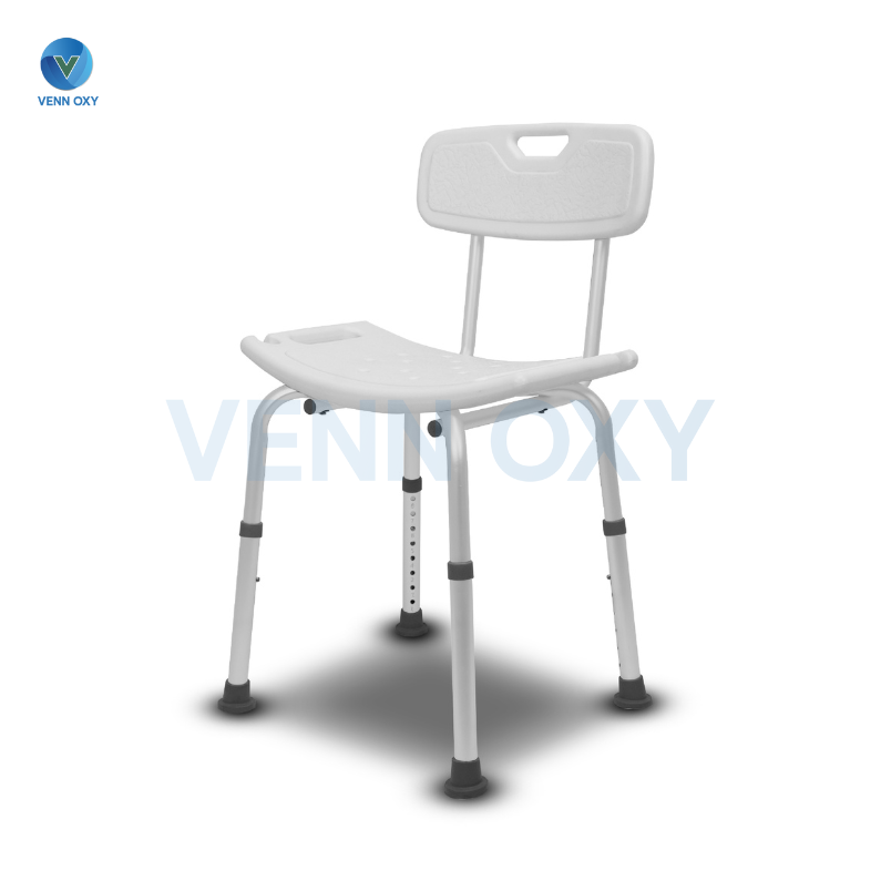 เก้าอี้อาบน้ำ แบบมีพนักพิงหลัง