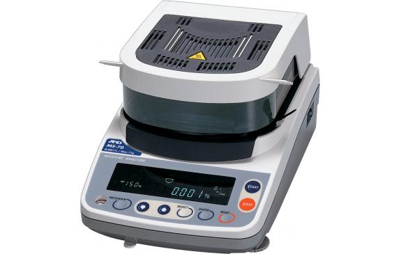 เครื่องวิเคราะห์ความชื้น Moisture Analyzer รุ่น MS-70 ยี่ห้อ AND/Japan MS-70