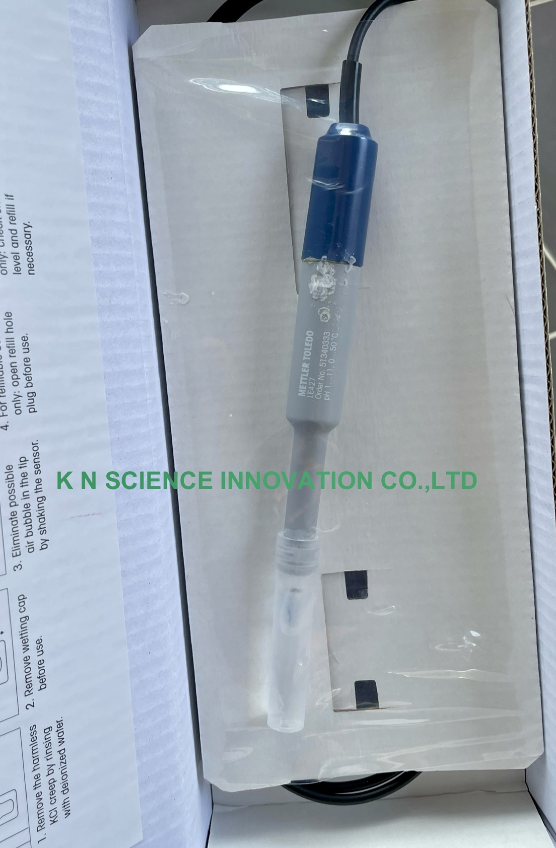 Electrode รุ่น LE 427 (pH plastic Electrode) ยี่ห้อ Mettler-Toledo 51340333