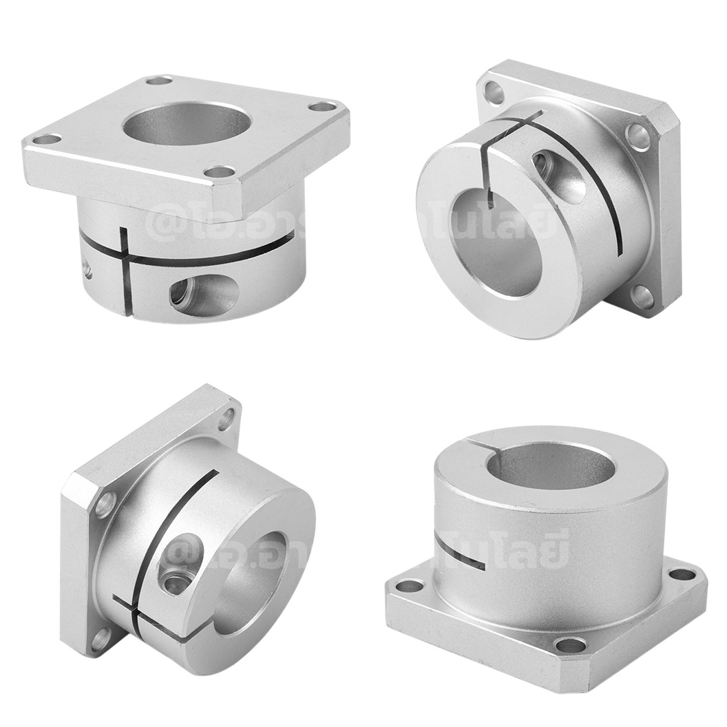 STHWSB / STHWSBL แป้นยึดแกน ขนาด 8mm-30mm Aluminum Alloy Square Flange Coupling Standard/Extended type คัปปิ้ง Shaft Coupler Connector 8mm/10mm/12mm/16mm/20mm/25mm/30mm ข้อต่ออลูมิเนียมอัลลอยด์