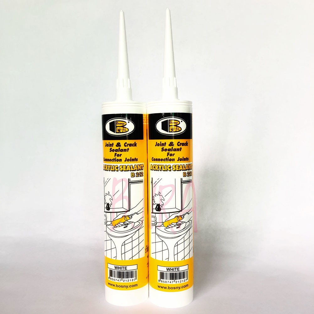 อะคริลิค DAP SEALANT BOSNY สีขาว (ขายส่งยกลัง,ราคารวมแวท) กาวซิลิโคน ปืนยิงกาวซิลิโคน {รหัสสินค้า2006927601}