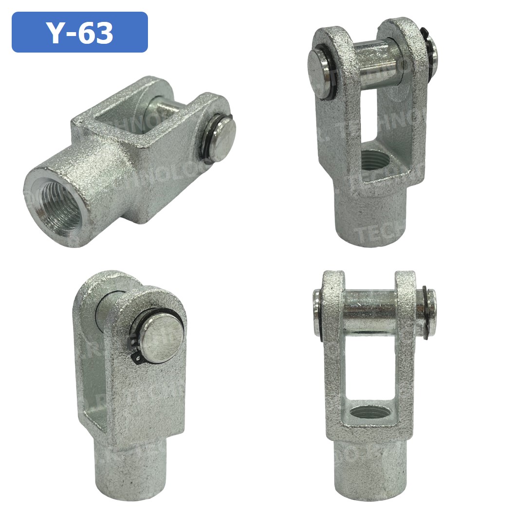 (1ชิ้น) Y-63 ตัวยึดแกนกระบอกลม ตัว Y Support Y-Joint Air Cylinder สำหรับกระบอกลม SC63 ขายึดกระบอกลม ขายึด ตัวยึด กระบอกลม