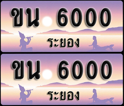 ทะเบียนรถ 6000 – ขน 6000 ระยอง (1)