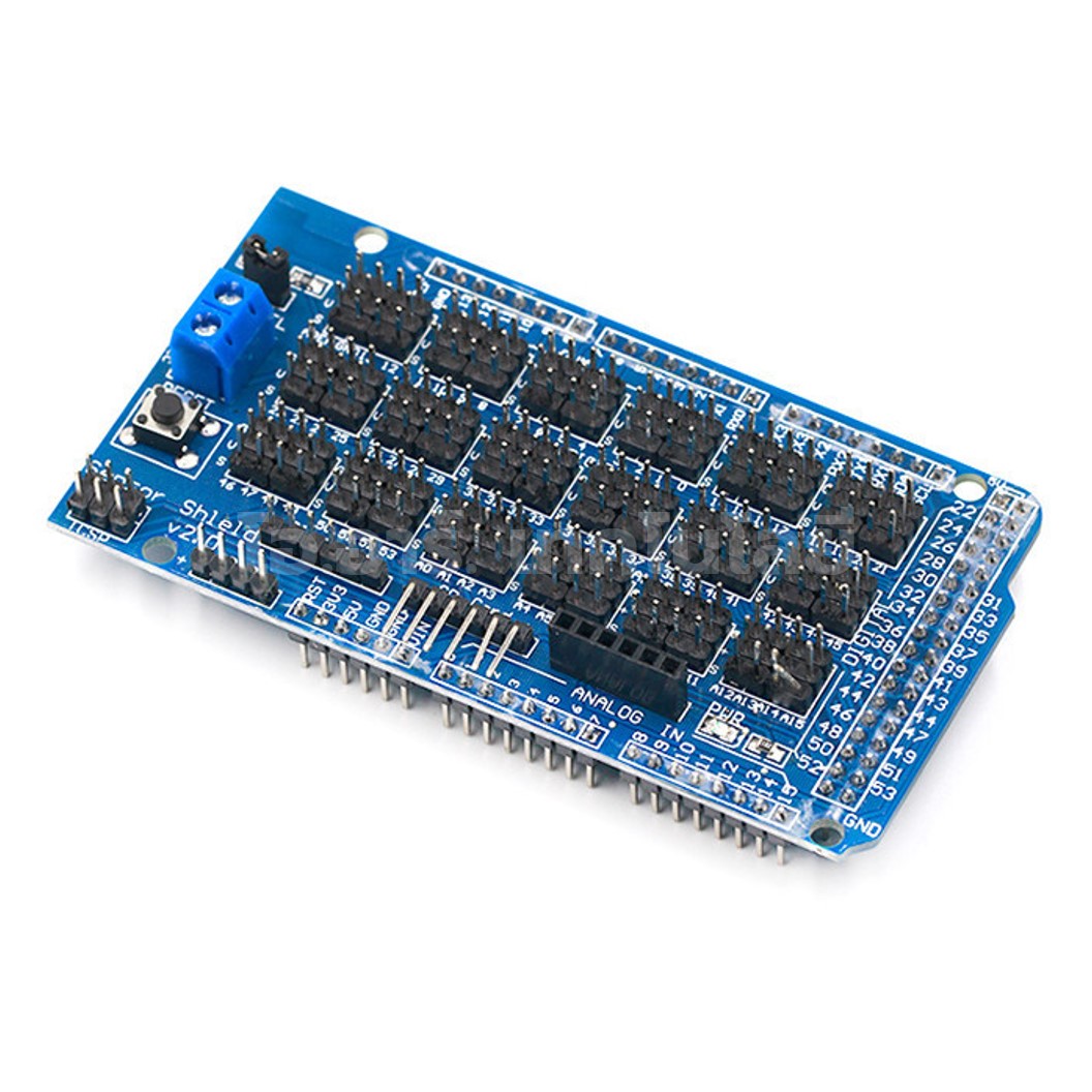 NA009 บอร์ดขยายขา บอร์ดเสริม Mega Sensor Shield V1.0 for MEGA2560 Arduino อาร์ดูโน่