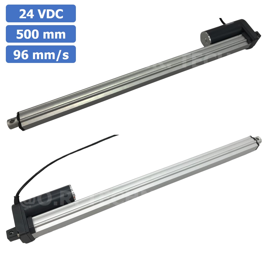 ZGB800F มอเตอร์ก้านชัก 12V/24VDC ความเร็ว 96mm/s ระยะชัก 200/300/500mm 200N Electric Linear Actuator Putter ZHENGKE พัตเตอร์ไฟฟ้า