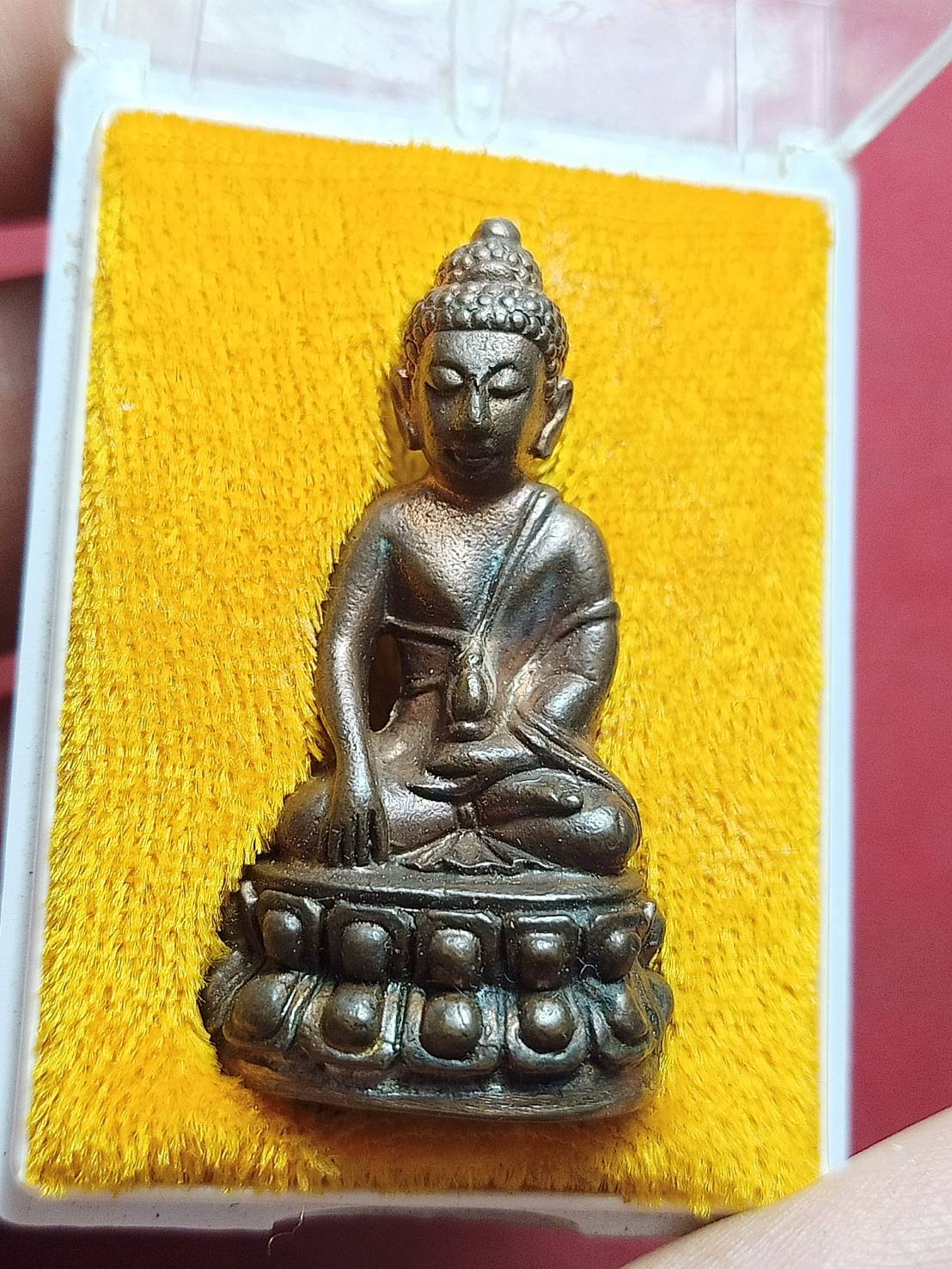 พระกริ่งหลวงพ่อแพ เนื้อนวะ วัดพิกุลทอง จ.สิงห์บุรี ี 2539 พร้อมกล่อง (SKU-11432)