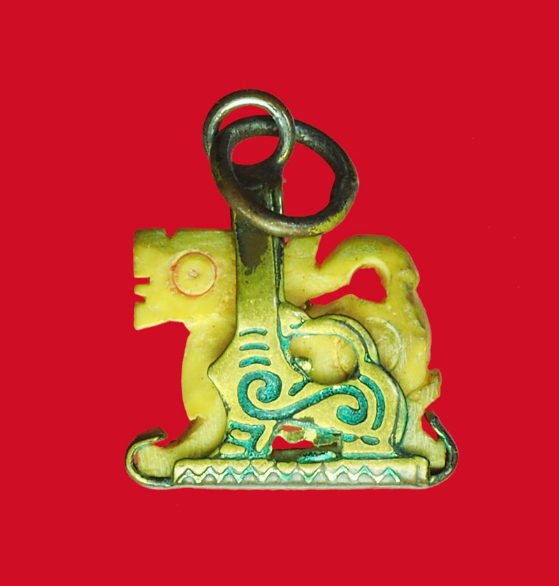 *31662 สิงห์หลวงพ่อหอม วัดซากหมาก ระยอง (ขายแล้ว) 67