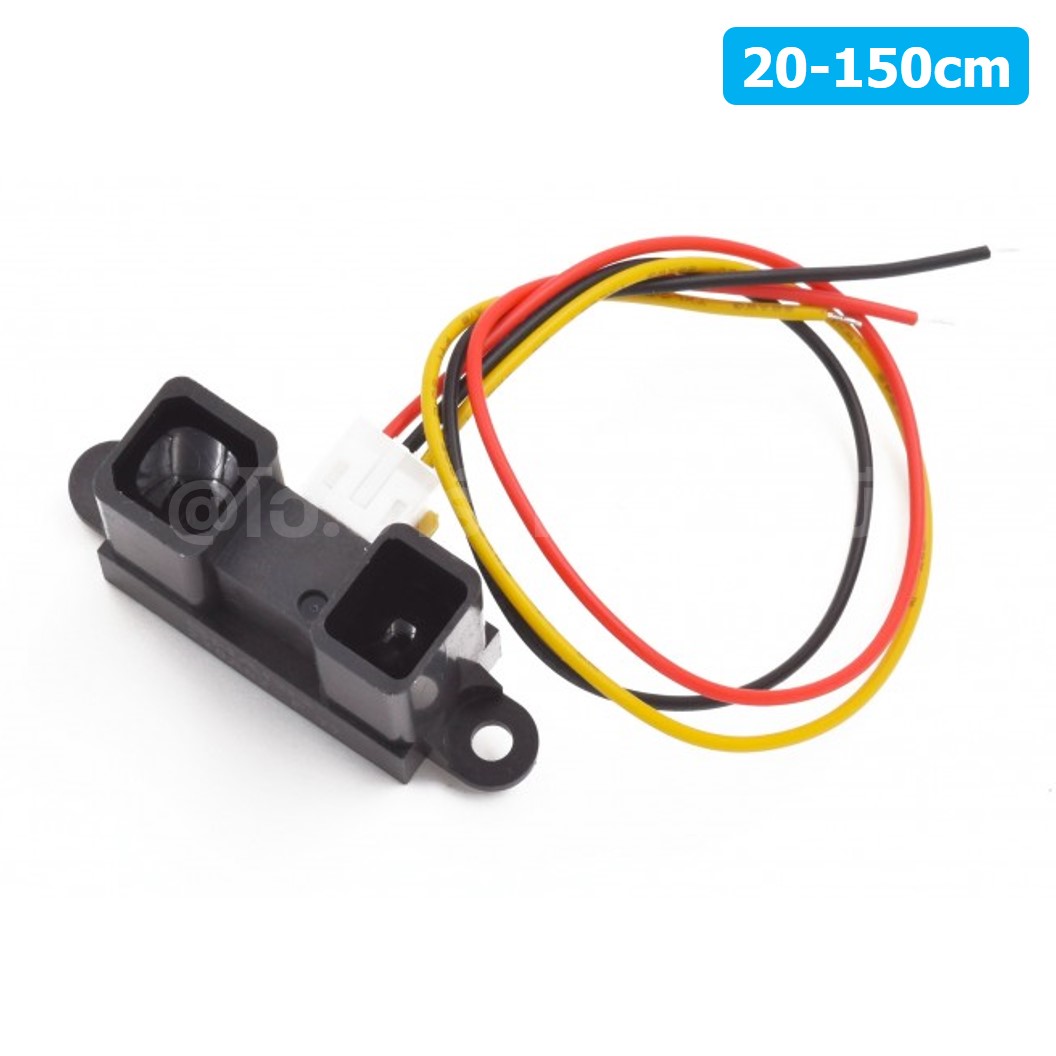 AB065 เซนเซอร์วัดระยะทาง GP2Y0A02YK0F 20-150cm IR Distance Sensor + Cable โมดูลวัดระยะทาง Infrared Sensor