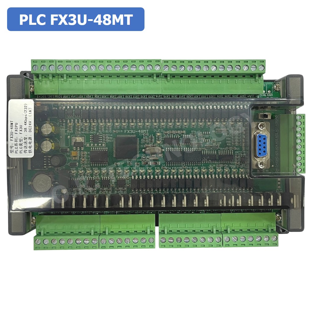 (1ชิ้น) PLC BOARD FX3U-48MT บอร์ดควบคุมอุตสาหกรรม
