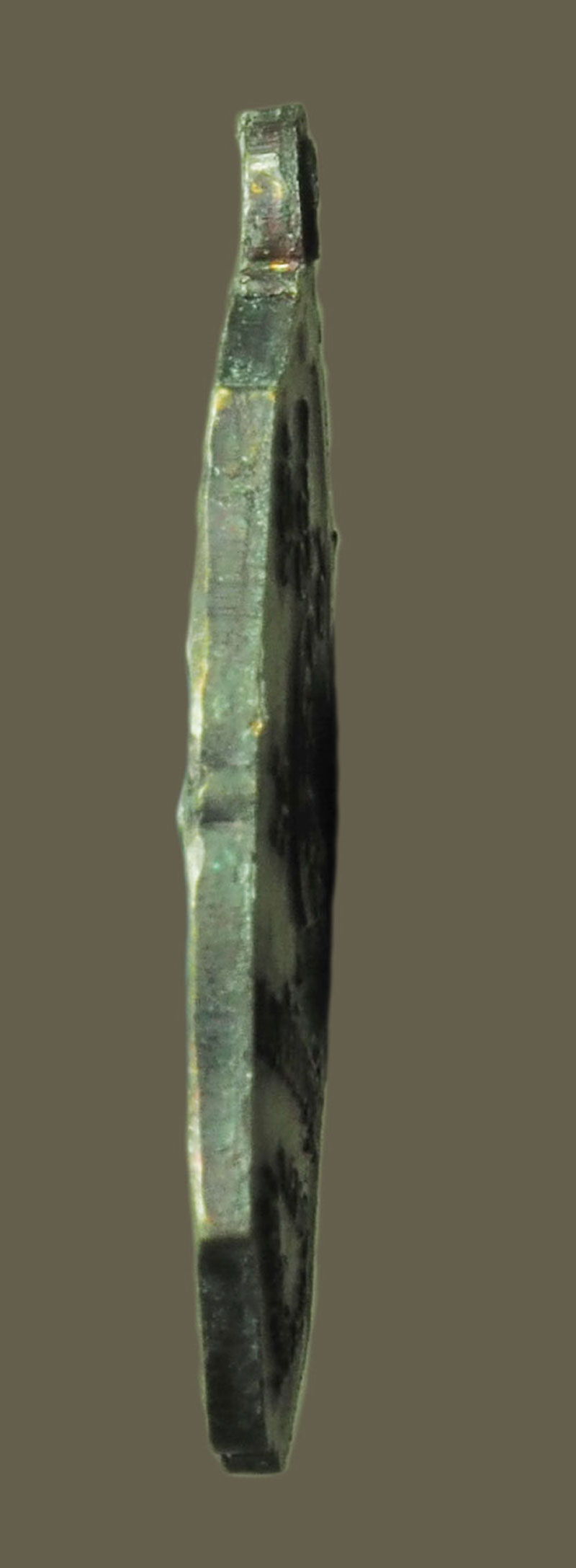 *38487 เหรียญหลวงพ่อเพี้ยน วัดเกริ่นกฐิน ลพบุรี ปี 2537 เนื้อทองแดง 69