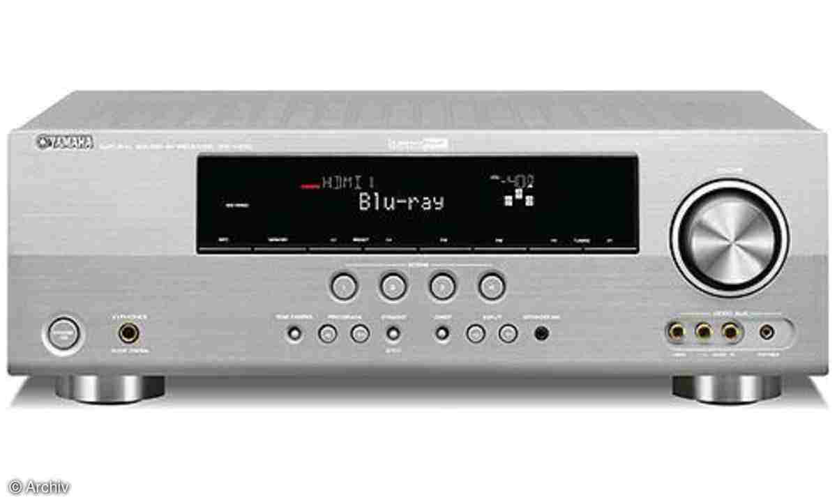 Yamaha RX V465 5.1 Channel 105 Watt Receiver BLACK/ WHITE