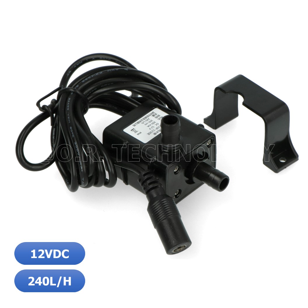 (1ชิ้น) NC137 ปั้มน้ำ ขนาดเล็ก ชนิดเงียบพิเศษ AD20P-1230E Ultra-Quiet DC12V Brushless Submersible Water Pump with Cable 1.5M, 240L/H