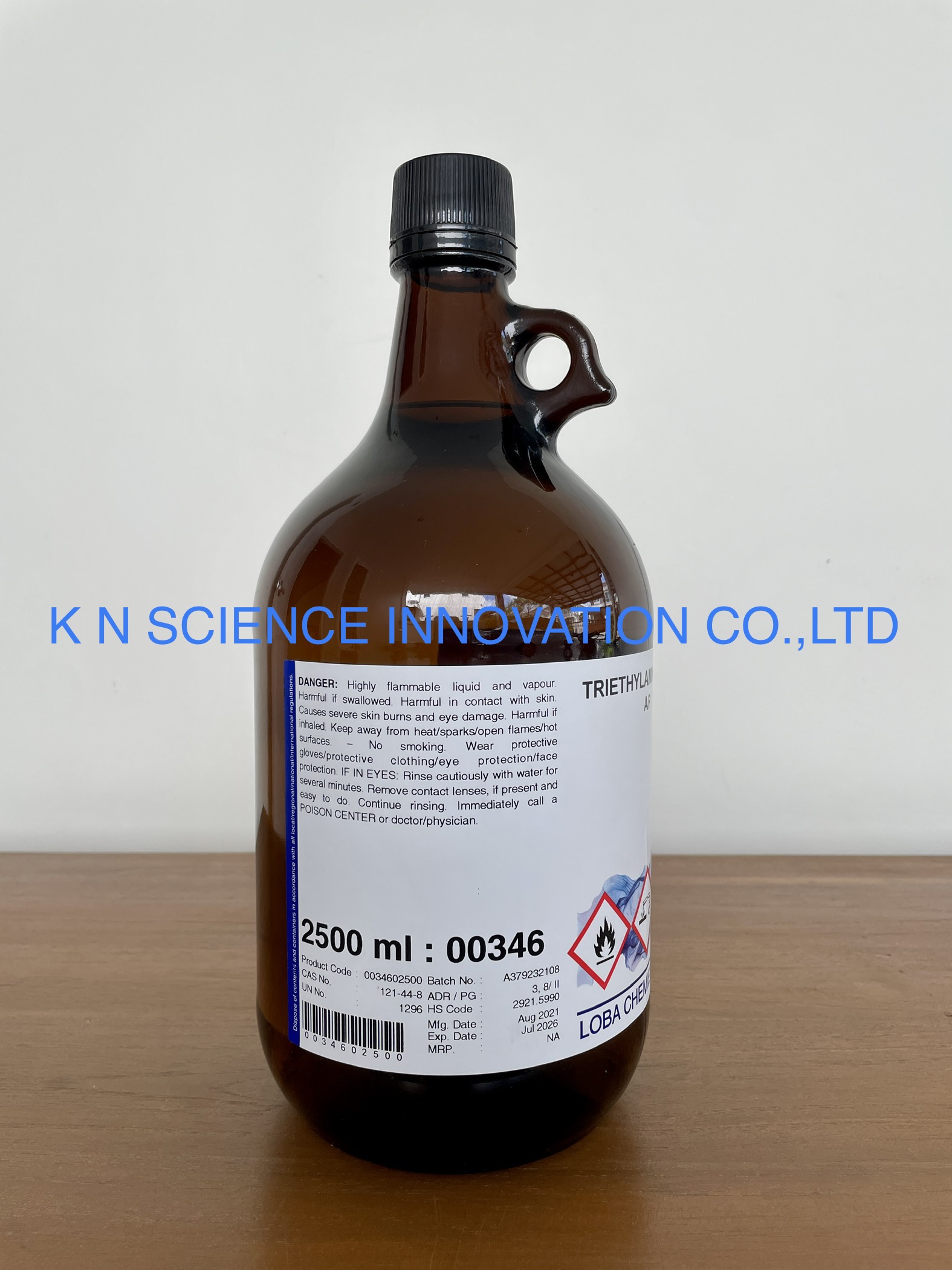 Triethylamine, AR 121-44-8 ,2.5 L ,Loba 0034602500