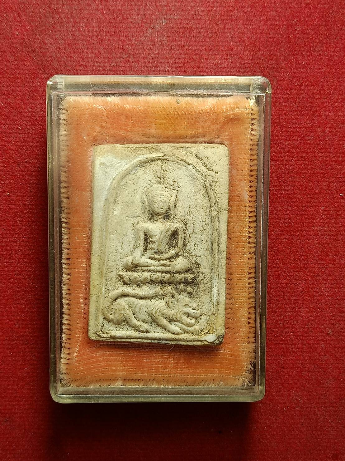 พระสมเด็จขี่เสือ หลวงพ่อสาย วัดดอนกระต่ายทอง จ.อ่างทอง (SKU-10375)
