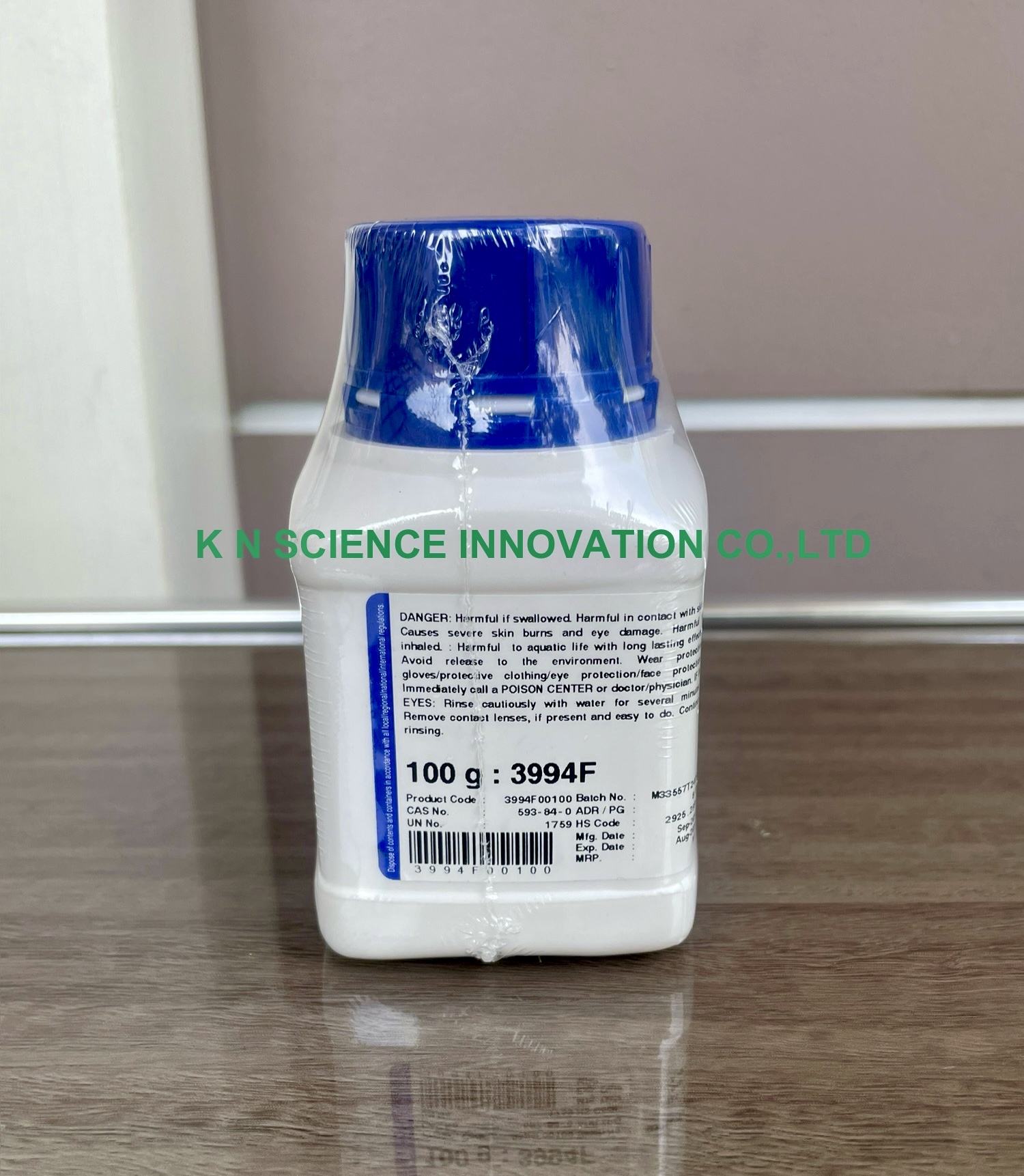 GUANIDINE THIOCYANATE MOLECULAR BIOLOGY , 100 g, Loba 3994F00100