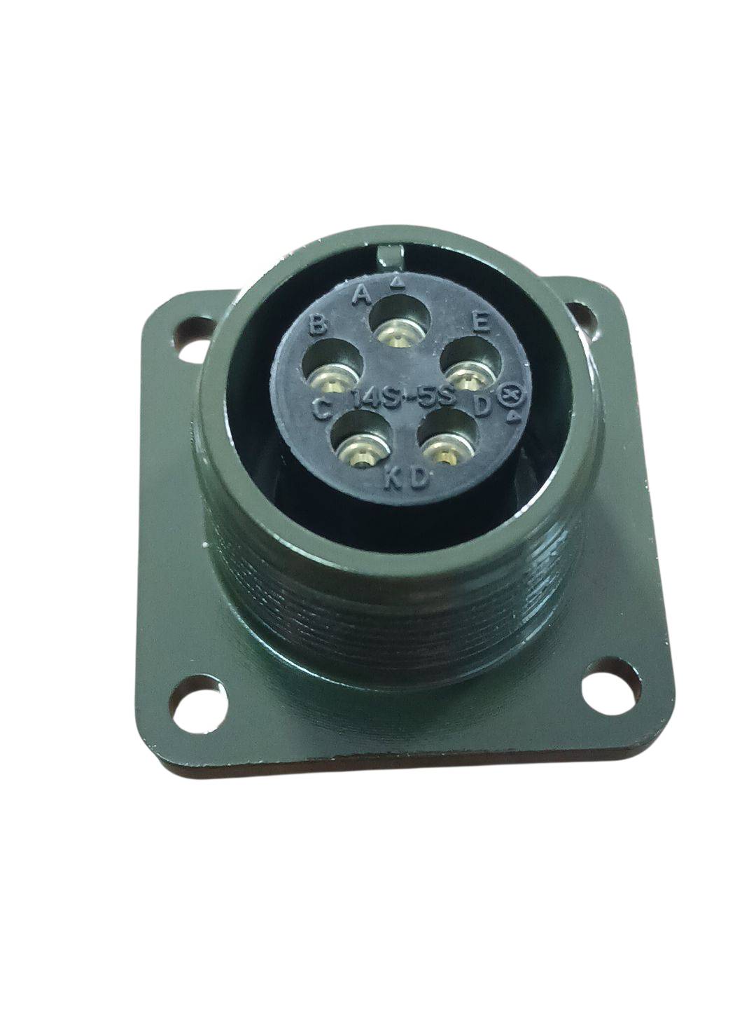 KD3102A14S‐5P_KD3102A14S‐5S เต้ารับติดพาเนล 13A 500VDC