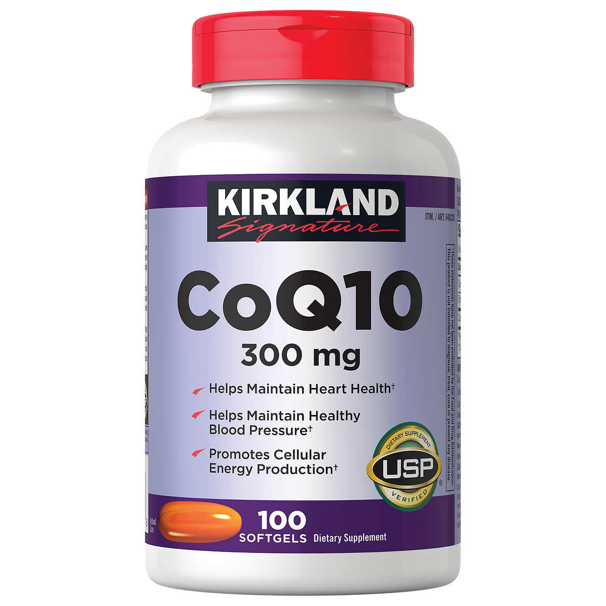 Kirkland CoQ10 300 mg 100 softgels ชะลอความเสื่อมของเซลล์ ต่อต้านอนุมูลอิสระ บำรุงหัวใจ จากอเมริกาค่ะ