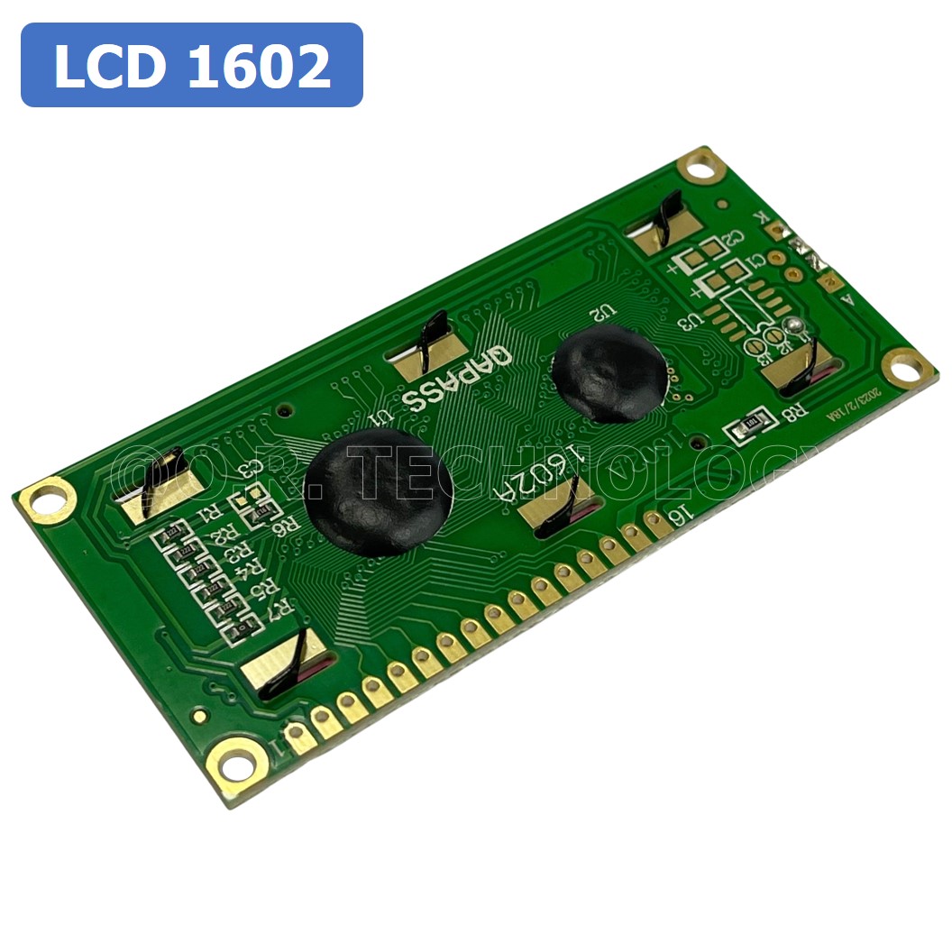 (1ชิ้น) AA324 โมดูลจอแสดงผล LCD1602 Gray Backlight 5V จอแสดงผล หน้าจอ LCD Module