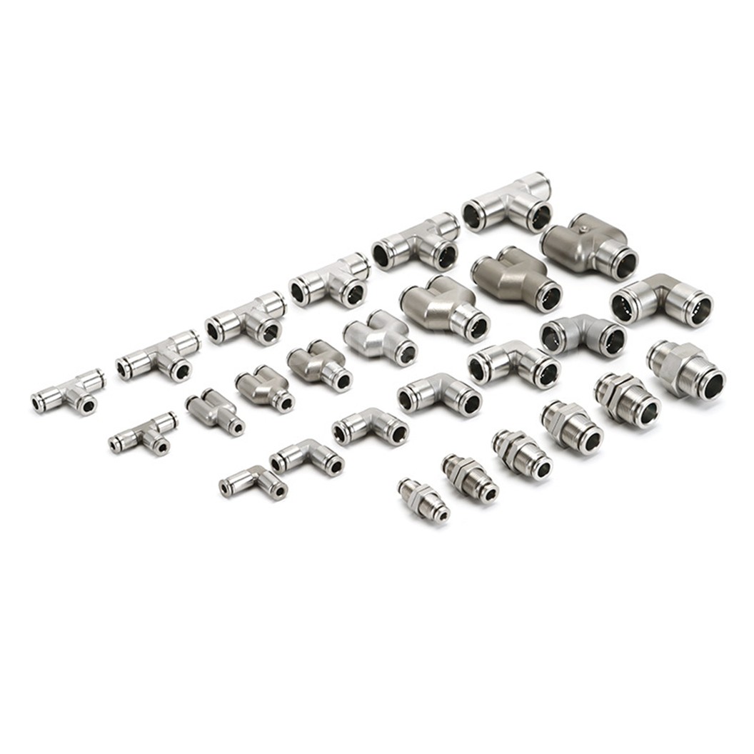 JPEG ข้อต่อลมลด สแตนเลส 3 ทาง ข้อลด 3ทาง STAINLESS 3 Way Reducer Air Connector JPEG ข้อต่อลม 3ทาง ตัว T Air Fitting JPEG6-4/8-4/8-6/10-6/10-8/12-10/14-10/14-12/16-10/16-12