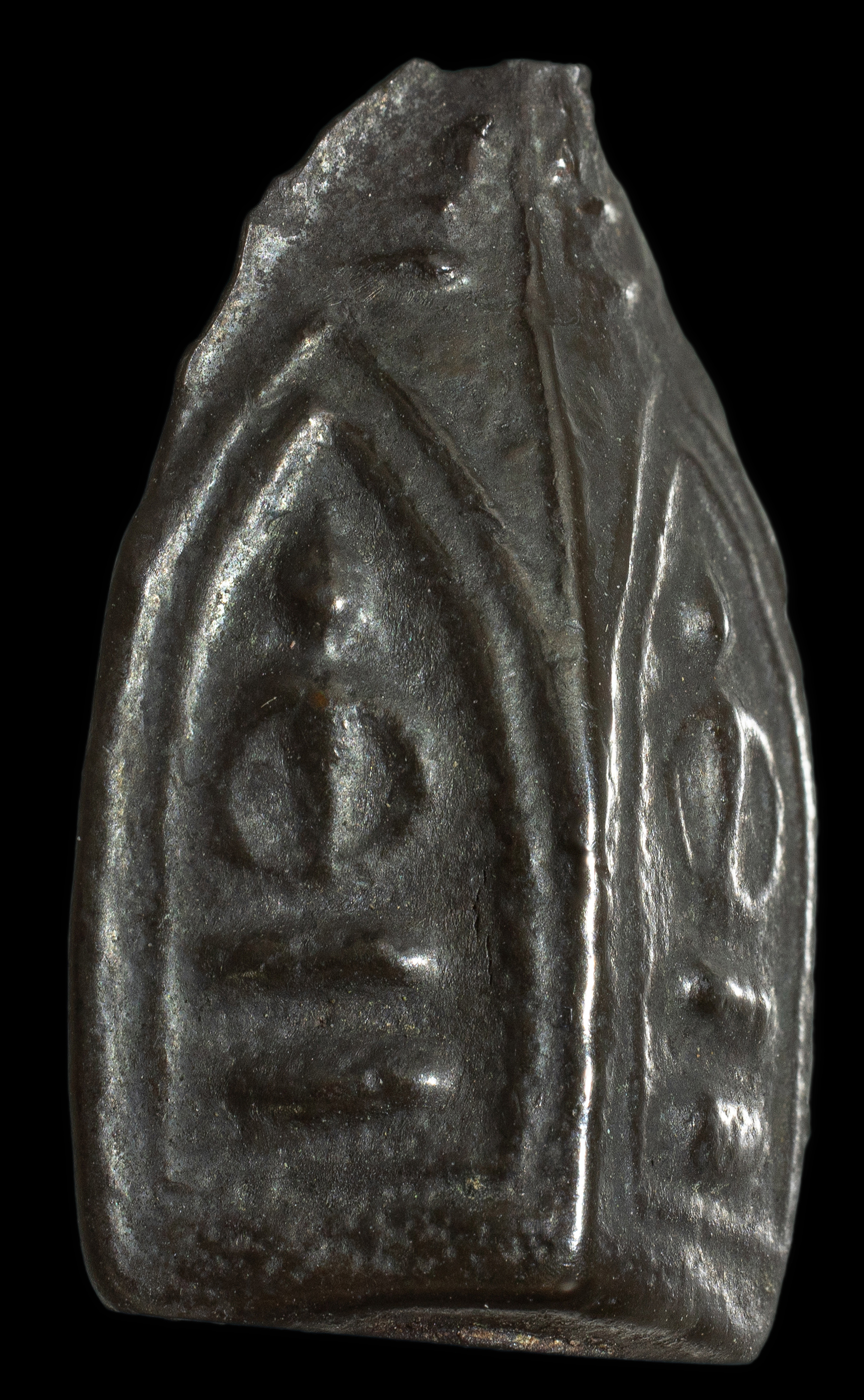 พระพรหม 4 หน้า หลวงพ่ออี๋ วัดสัตหีบ เนื้อเมฆพัตร ปี 2484