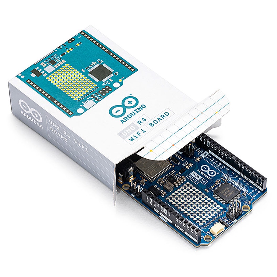บอร์ดอาร์ดูโน่ Arduino UNO R4 WiFi Board พร้อมกล่อง with Box