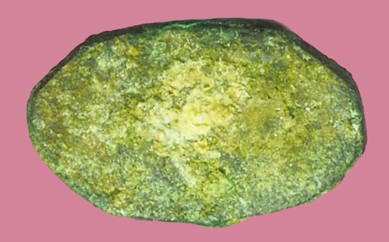 *38751 เจ้าของเดิมแจ้งว่าเป็นพระพุทธโสธร ร่นปี 2500 ฉะเชิงเทรา สภาพใช้ช้ำ เลี่ยมเปิดหน้าเปิดหลัง 25