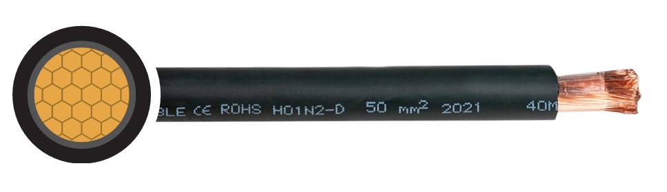 H01N2-D 100/100 V Extra flexible copper welding cable สอบถาม