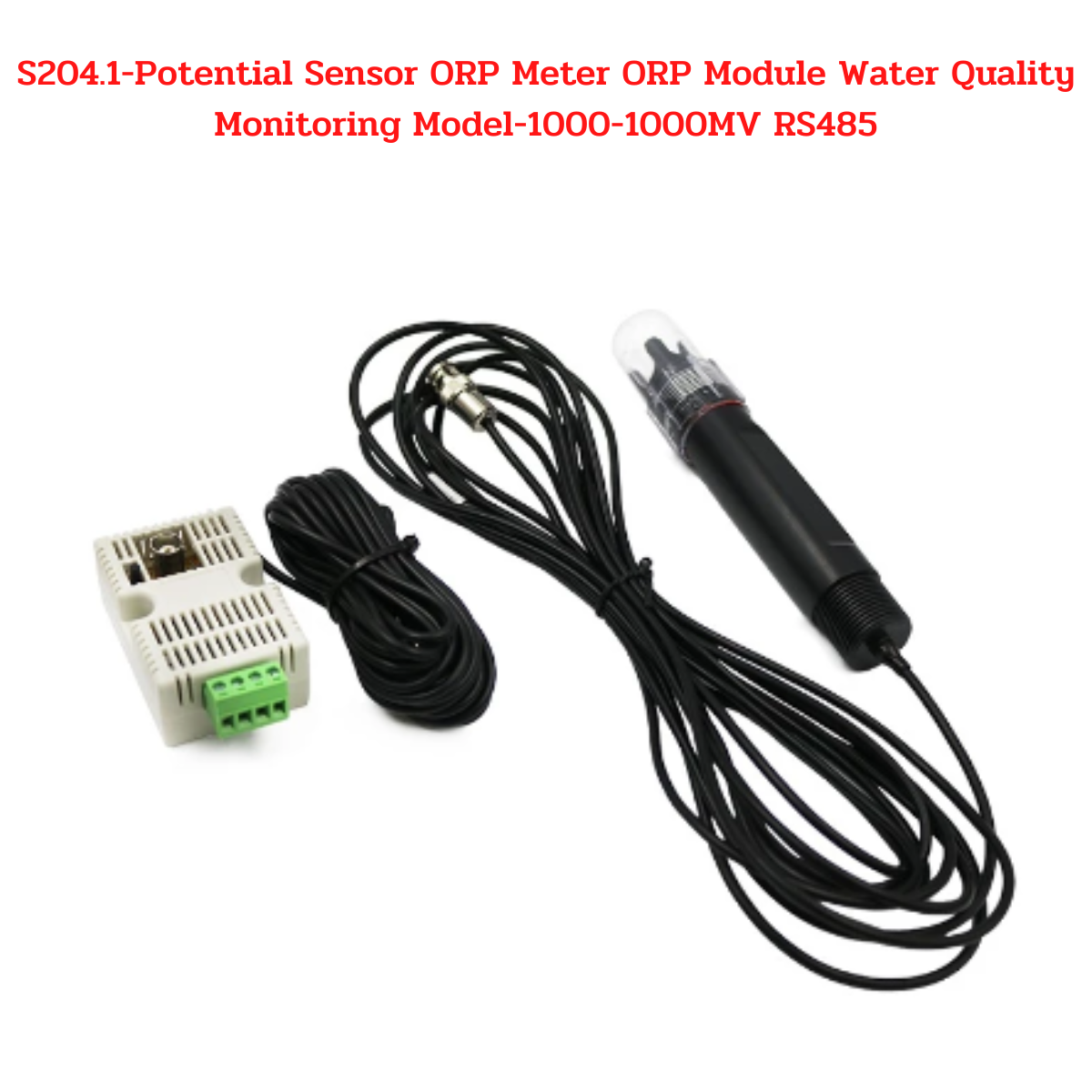 S204.1-Potential Sensor ORP Meter ORP Module Water Quality Monitoring Model-1000-1000MV RS485