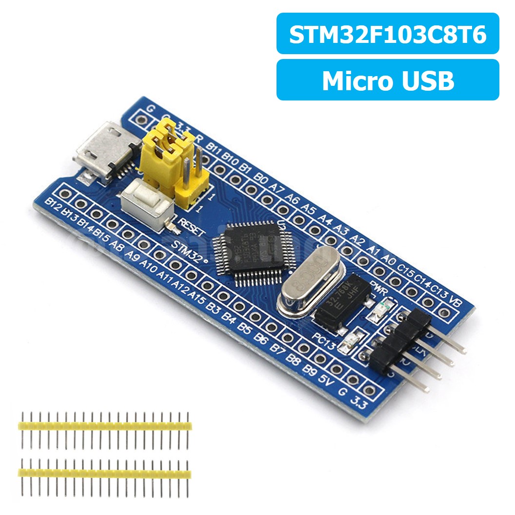 NA266 บอร์ด STM32F103C8T6 STM32 ARM Core Board Cortex-M3 Arduino Compatible Micro USB