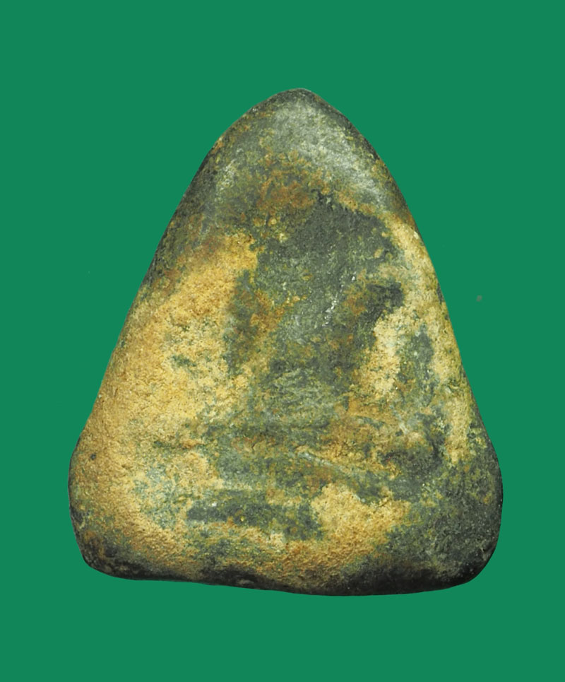 *31868 พระปิดตา เนื้อผงใบลานเก่า ไม่ทราบที่และปีสร้าง 6