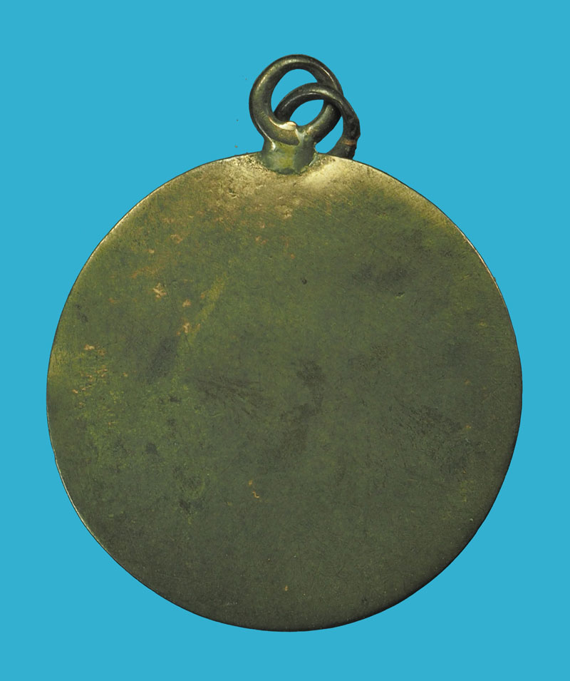 *33079 เหรียญเนื้อเงินขนาดเท่าเหรียญ 1 บาทรัชกาลที่ 5 ห่วงเชื่อมเก่า 12