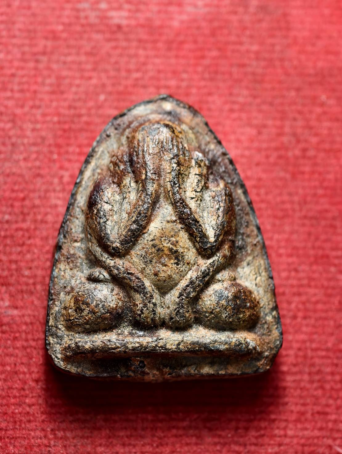 พระปิดตาจงอางศึก หลวงพ่อแพ วัดพิกุลทอง จ.สิงห์บุรี ปี 2514 (SKU-13521)