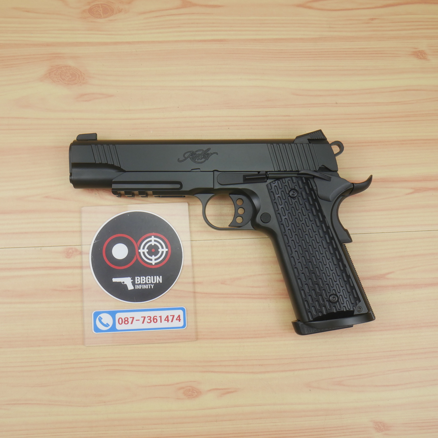 บีบีกันอัดแก๊ส T8 SP System KIMBER 1911 สีดำ BB GUN