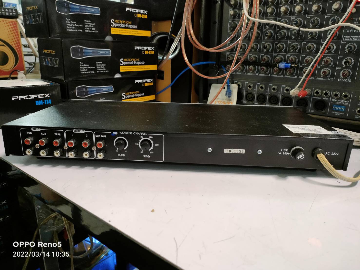 AVINA PRE-MIC KARAOKE รุ่น RK-2222