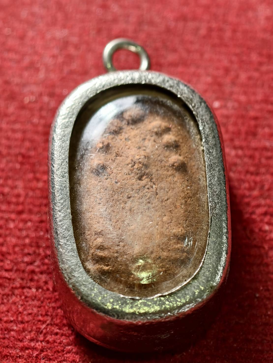 พระผงว่านนาคปรกพิมพ์เล็ก(เลี่ยมเดิมวัด) พระธาตุพนม จ.นครพนม (SKU-13411)