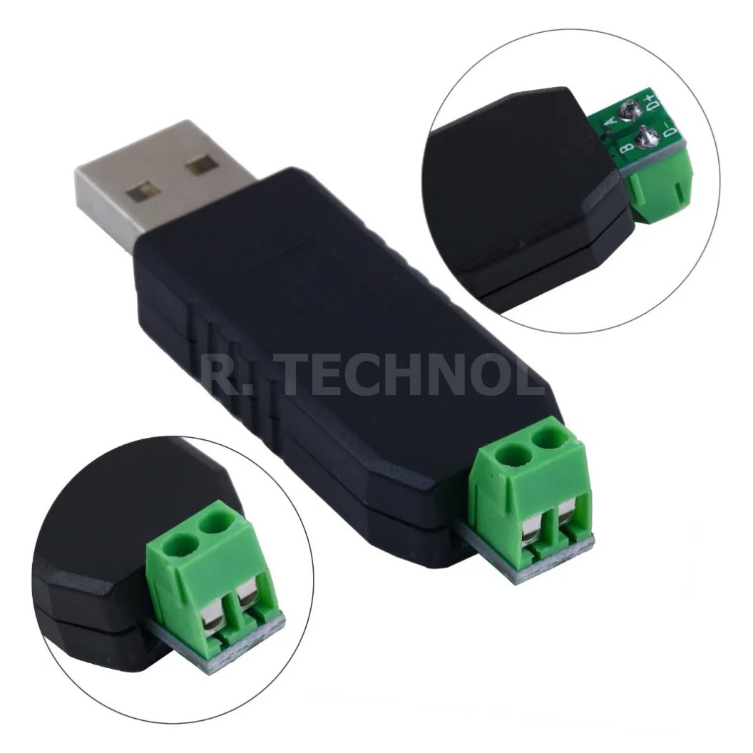 (1ชิ้น) NA055 ตัวแปลง USB to RS485 Converter Adapter USB-RS485